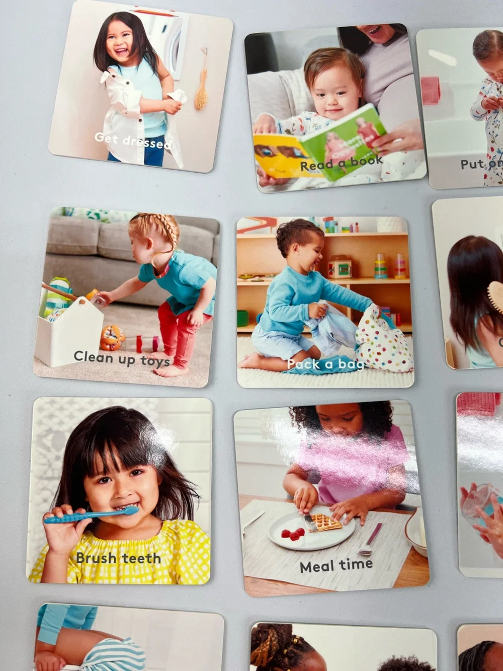 Lovevery Let’s Map It Out Routine Cards Montessori Inspired